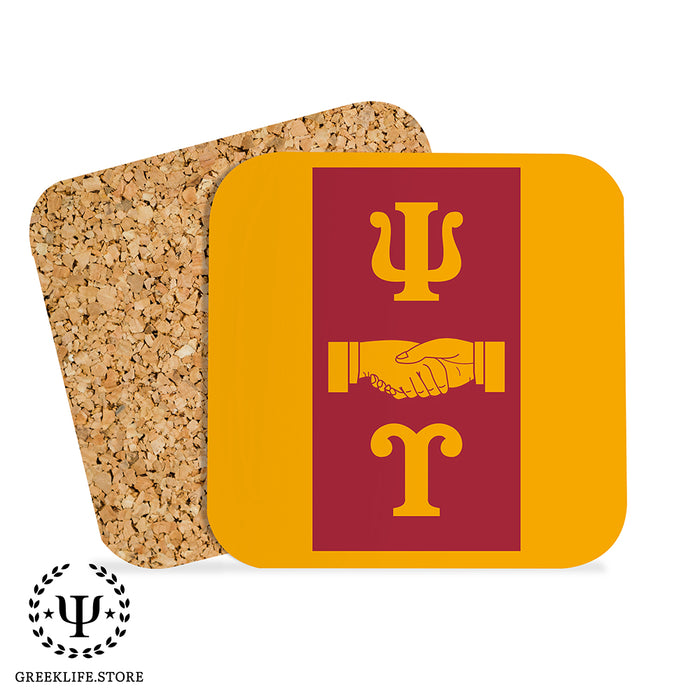 Psi Upsilon Beverage Coasters Square (Set of 4)