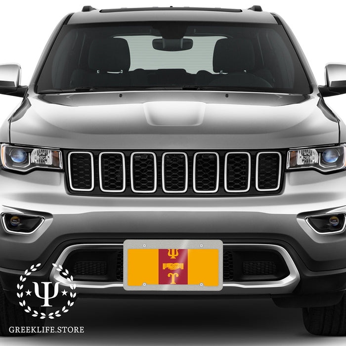 Psi Upsilon Decorative License Plate