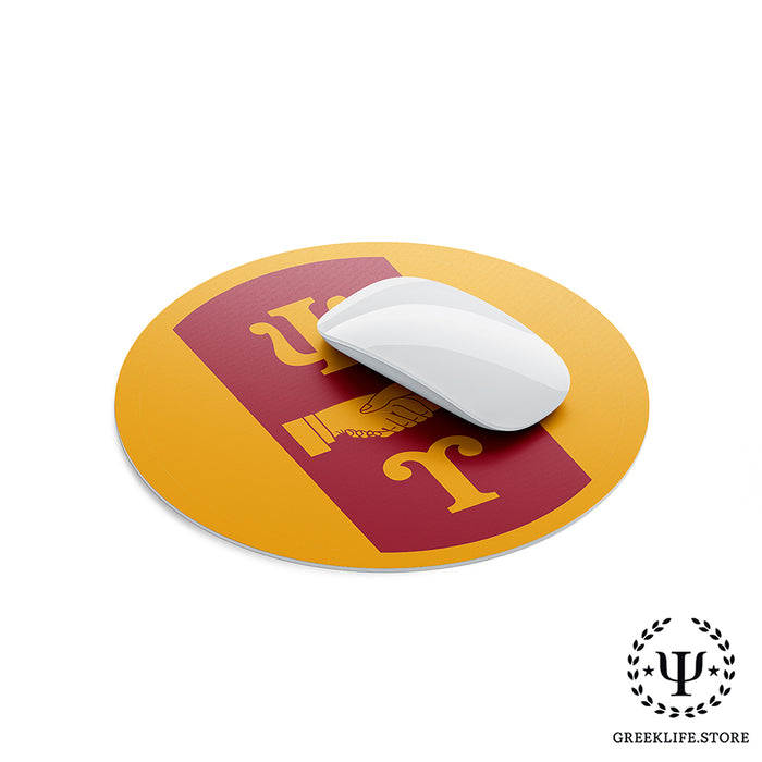 Psi Upsilon Mouse Pad Round