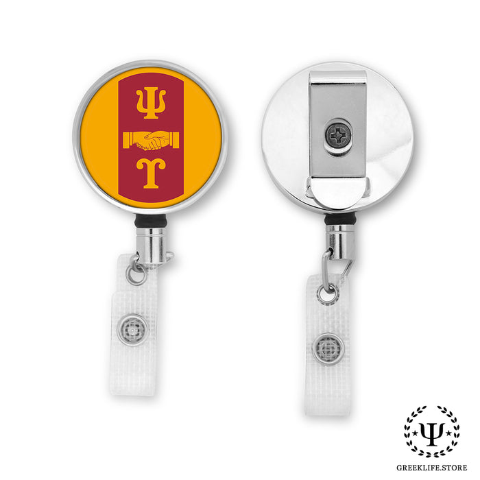 Psi Upsilon Badge Reel Holder