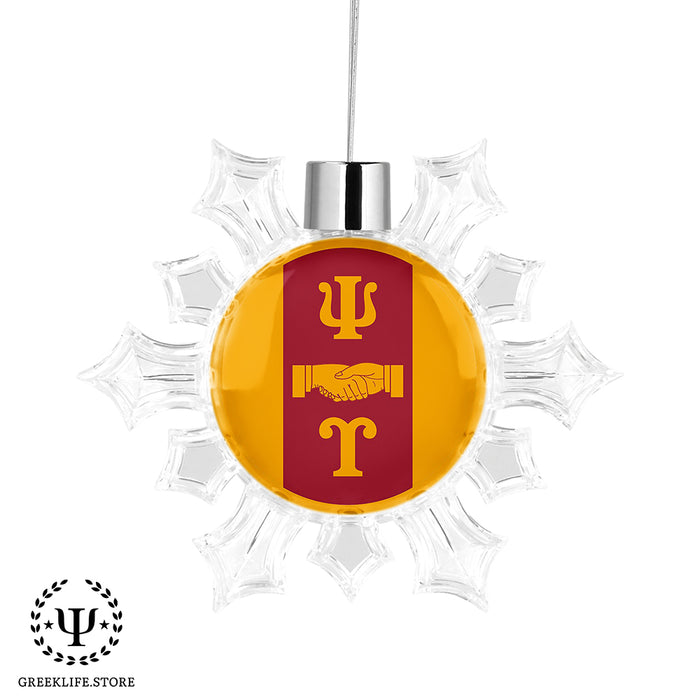 Psi Upsilon Christmas Ornament - Snowflake