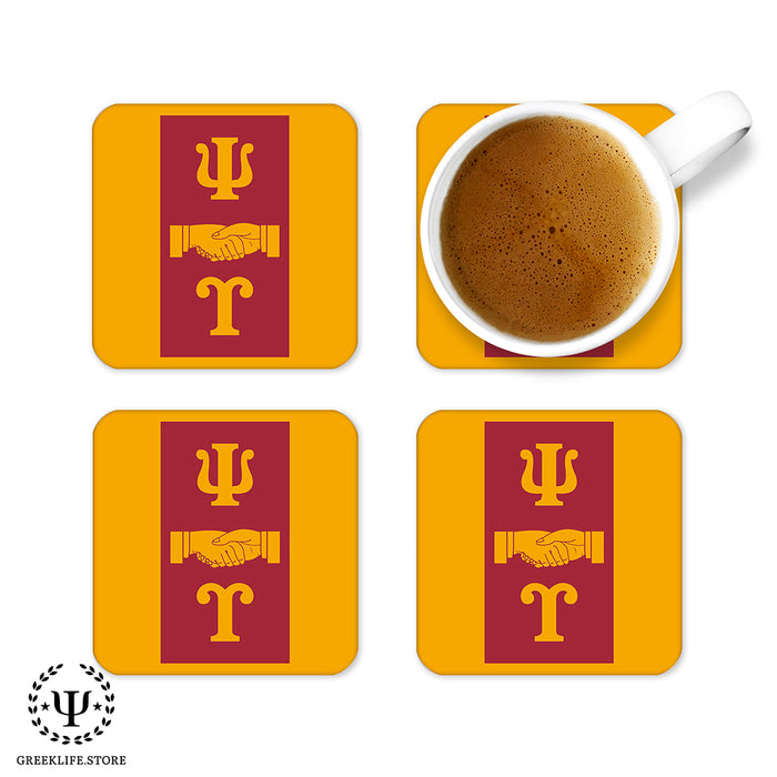 Psi Upsilon Beverage Coasters Square (Set of 4)