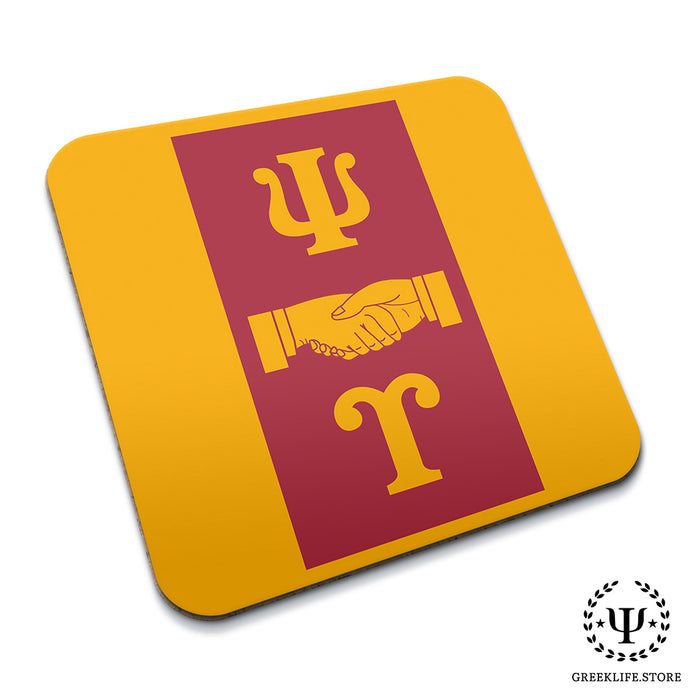 Psi Upsilon Beverage Coasters Square (Set of 4)