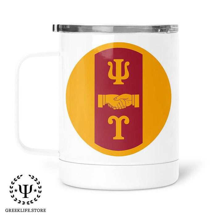 Psi Upsilon Stainless Steel Travel Mug 13 OZ