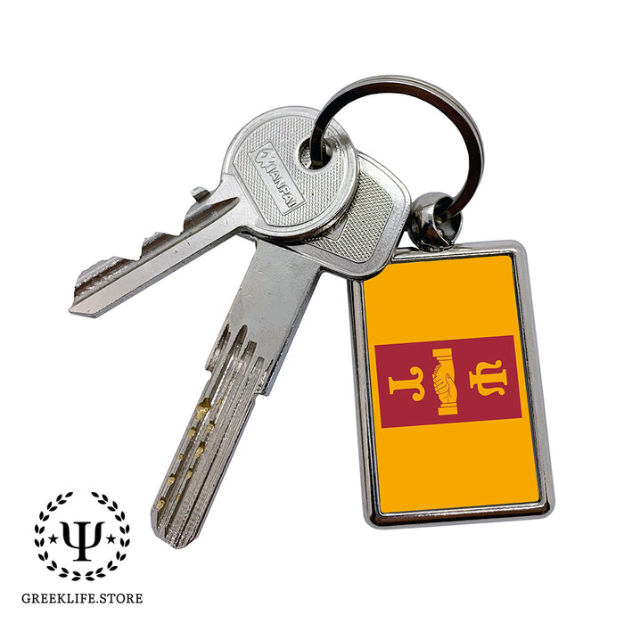 Psi Upsilon Keychain Rectangular