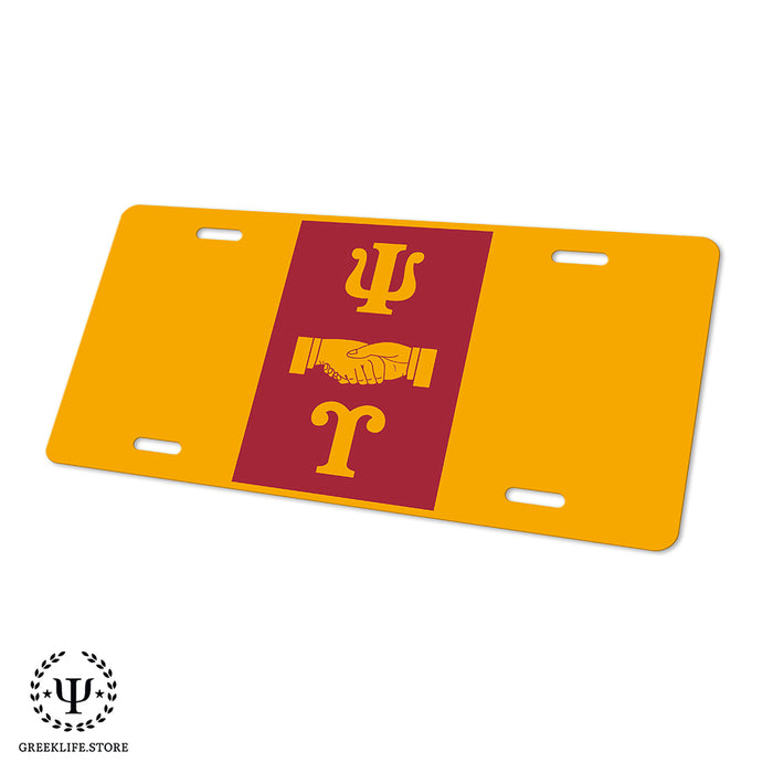 Psi Upsilon Decorative License Plate