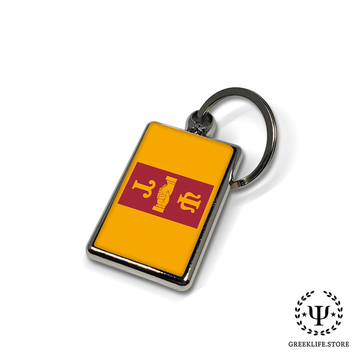 Psi Upsilon Keychain Rectangular