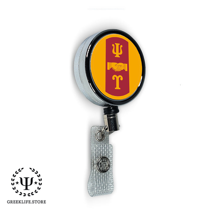 Psi Upsilon Badge Reel Holder