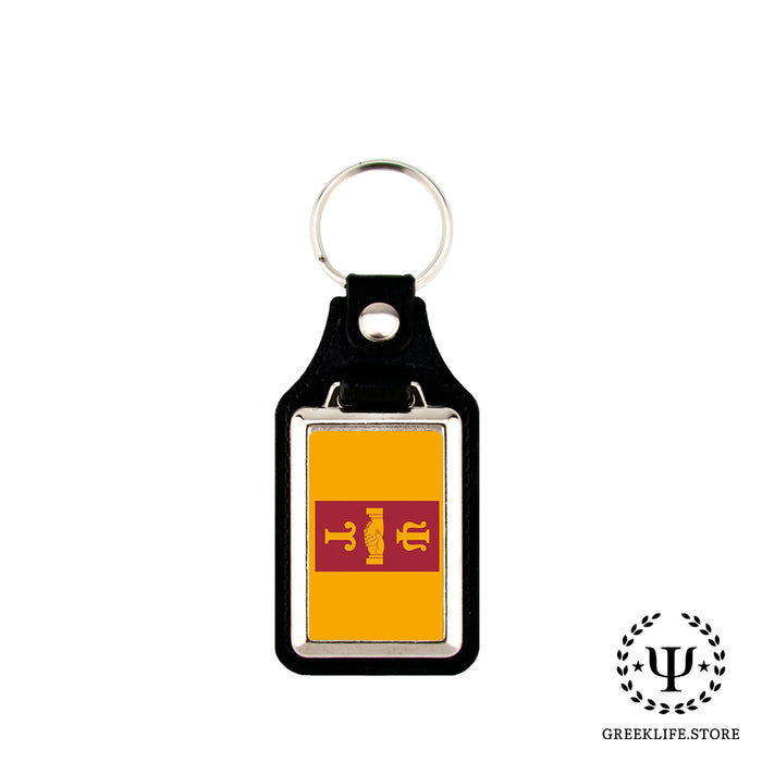 Psi Upsilon Keychain Rectangular