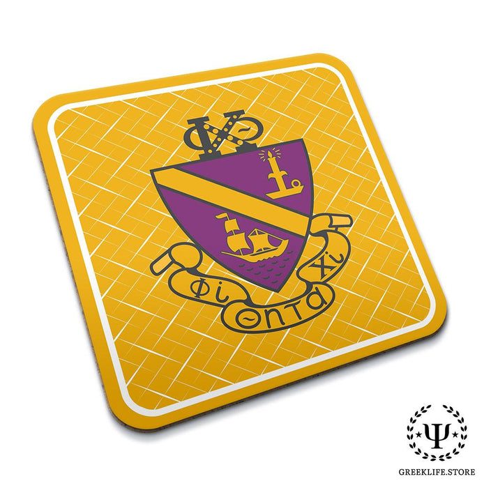 Phi Chi Theta Beverage Coasters Square (Set of 4)