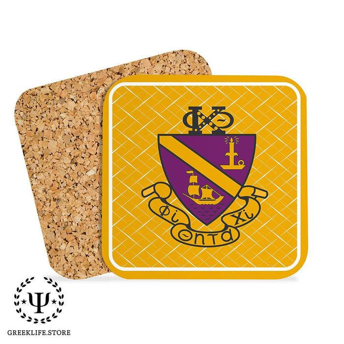 Phi Chi Theta Beverage Coasters Square (Set of 4)