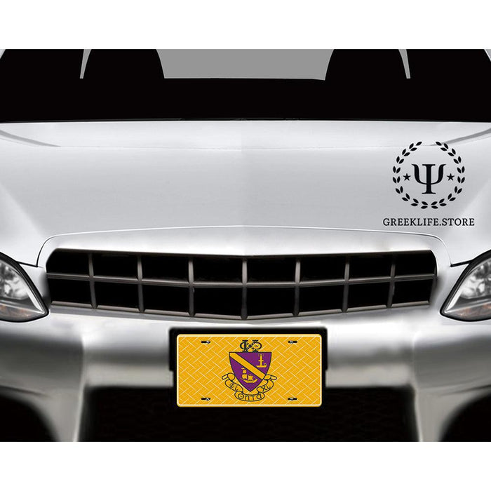 Phi Chi Theta Decorative License Plate