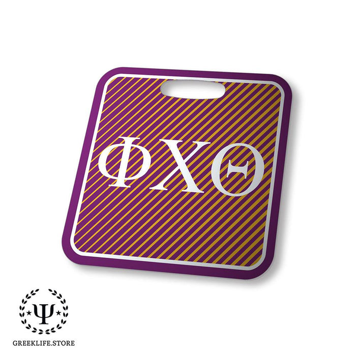 Phi Chi Theta Luggage Bag Tag (square)