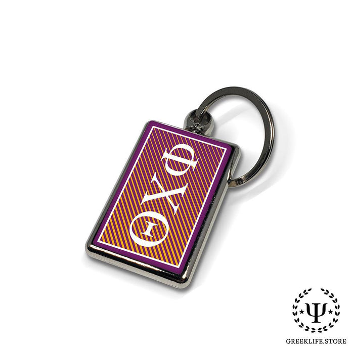 Phi Chi Theta Keychain Rectangular