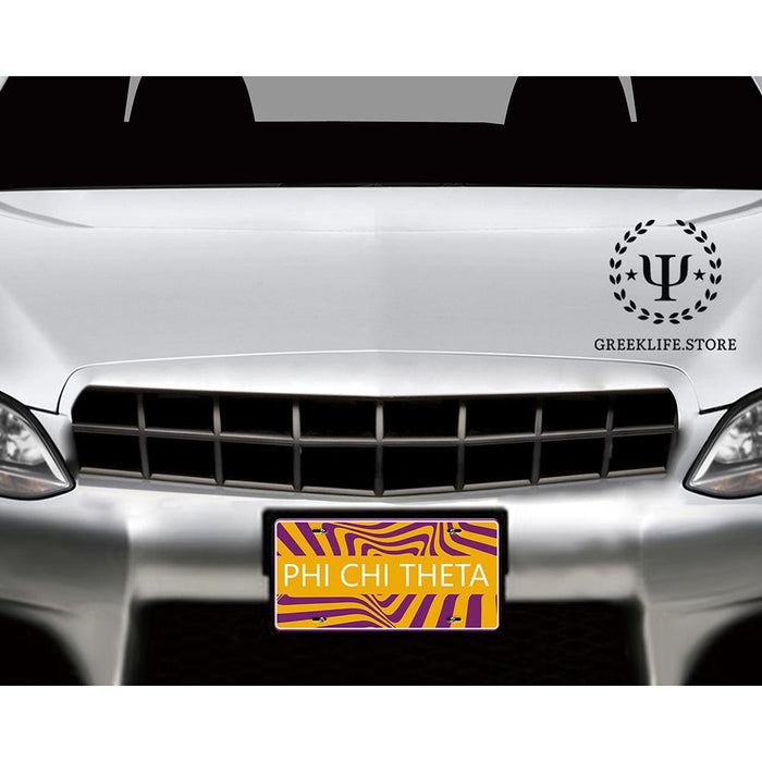 Phi Chi Theta Decorative License Plate