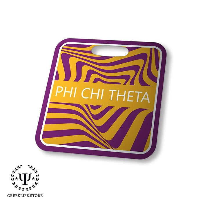 Phi Chi Theta Luggage Bag Tag (square)