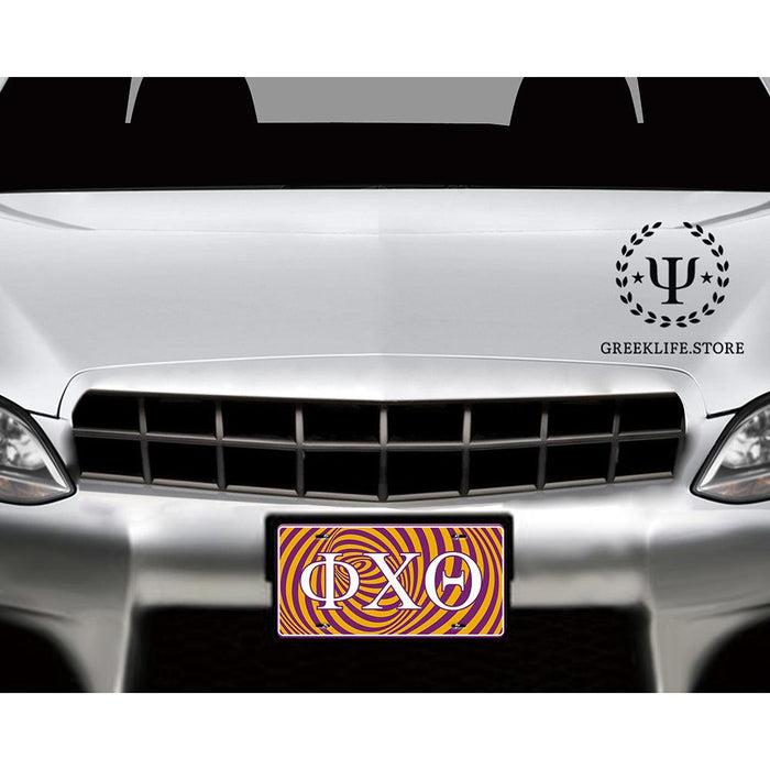 Phi Chi Theta Decorative License Plate