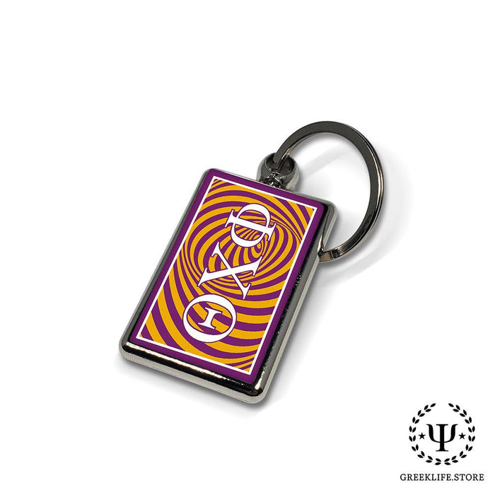 Phi Chi Theta Keychain Rectangular