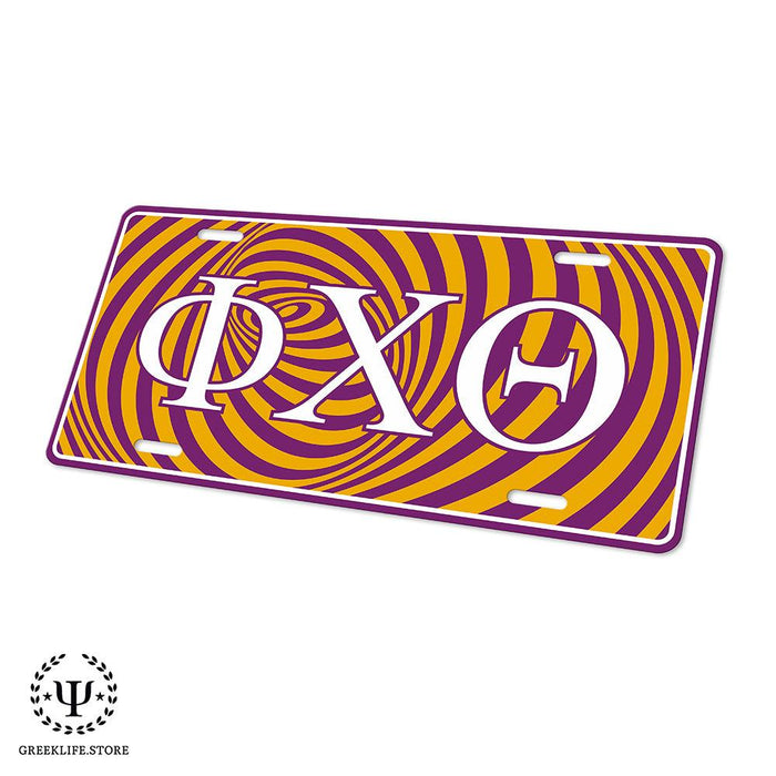 Phi Chi Theta Decorative License Plate