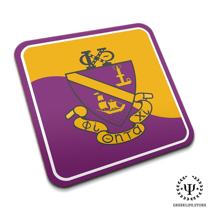 Phi Chi Theta Beverage Coasters Square (Set of 4)