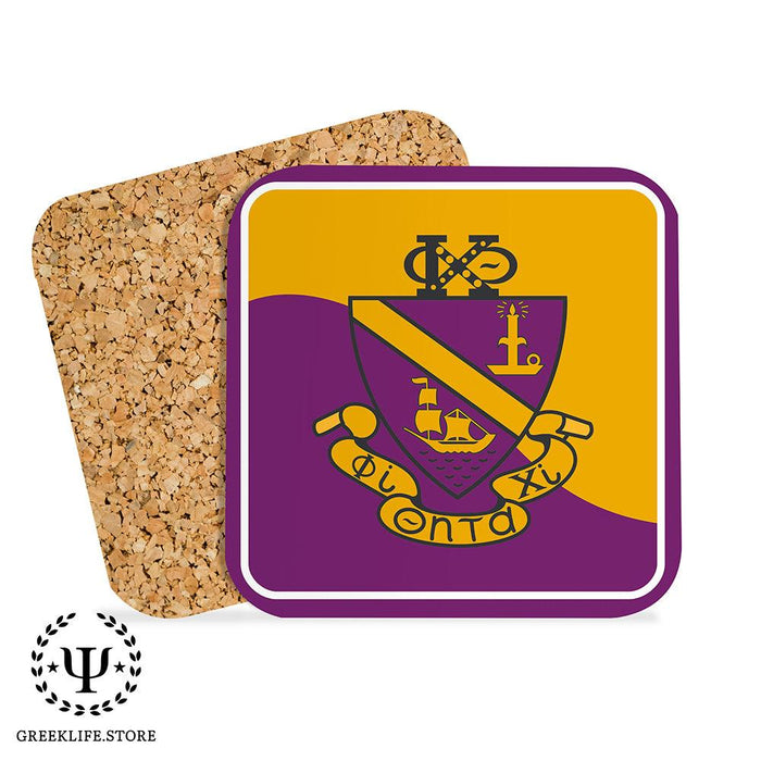 Phi Chi Theta Beverage Coasters Square (Set of 4)