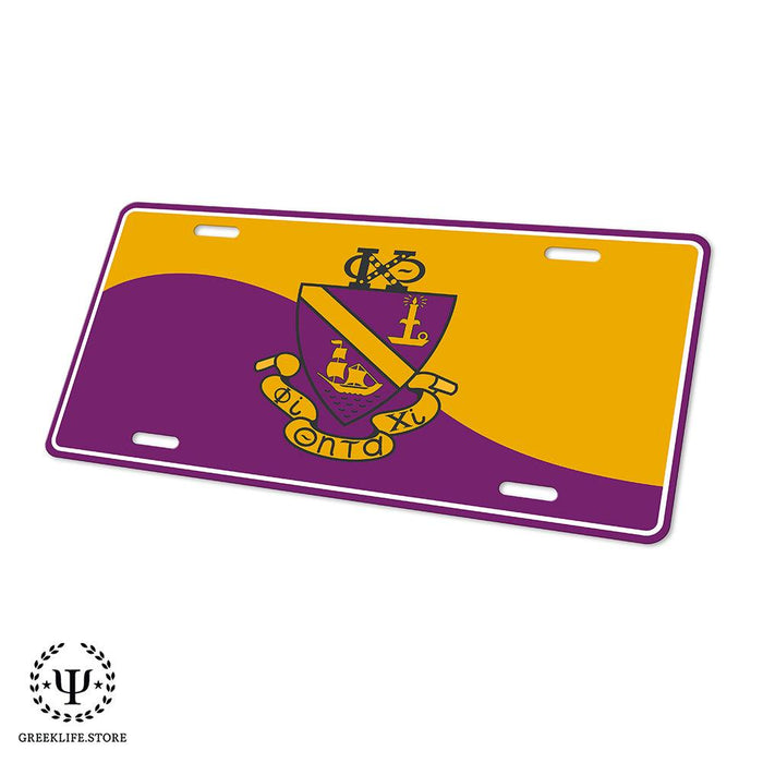 Phi Chi Theta Decorative License Plate