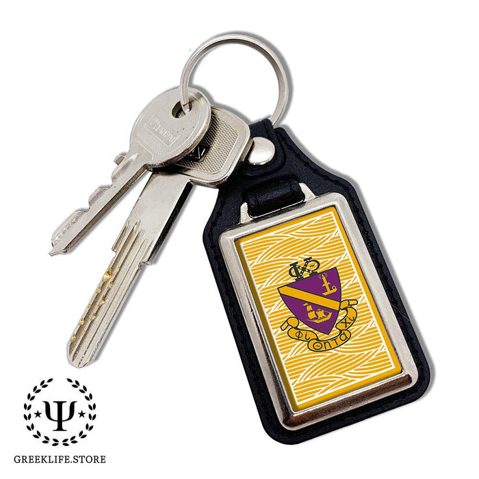 Phi Chi Theta Keychain Rectangular