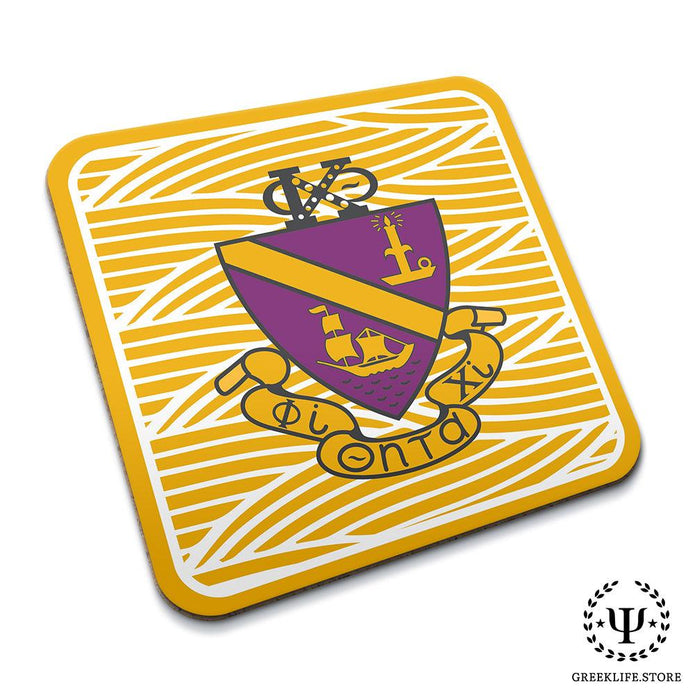 Phi Chi Theta Beverage Coasters Square (Set of 4)