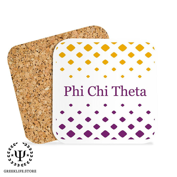 Phi Chi Theta Beverage Coasters Square (Set of 4)