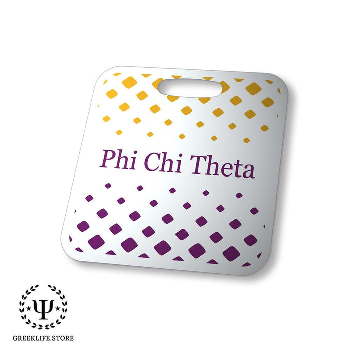 Phi Chi Theta Luggage Bag Tag (square)