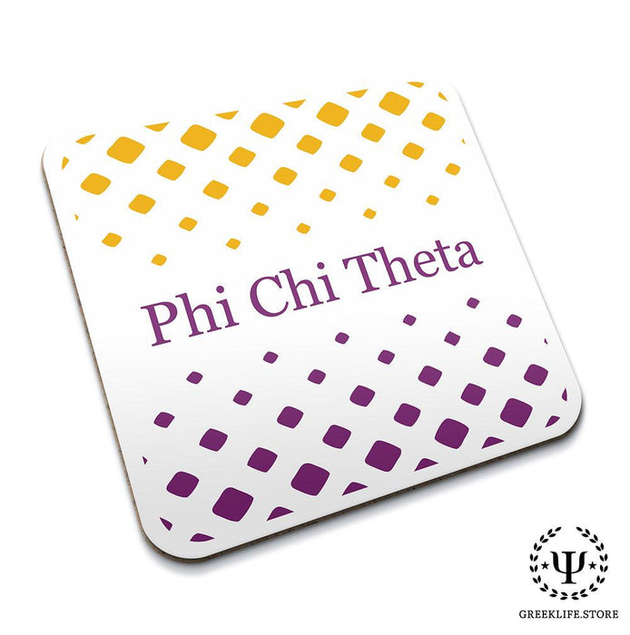 Phi Chi Theta Beverage Coasters Square (Set of 4)