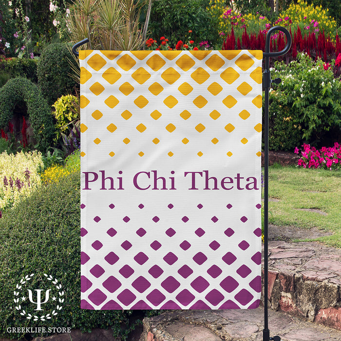 Phi Chi Theta Garden Flags
