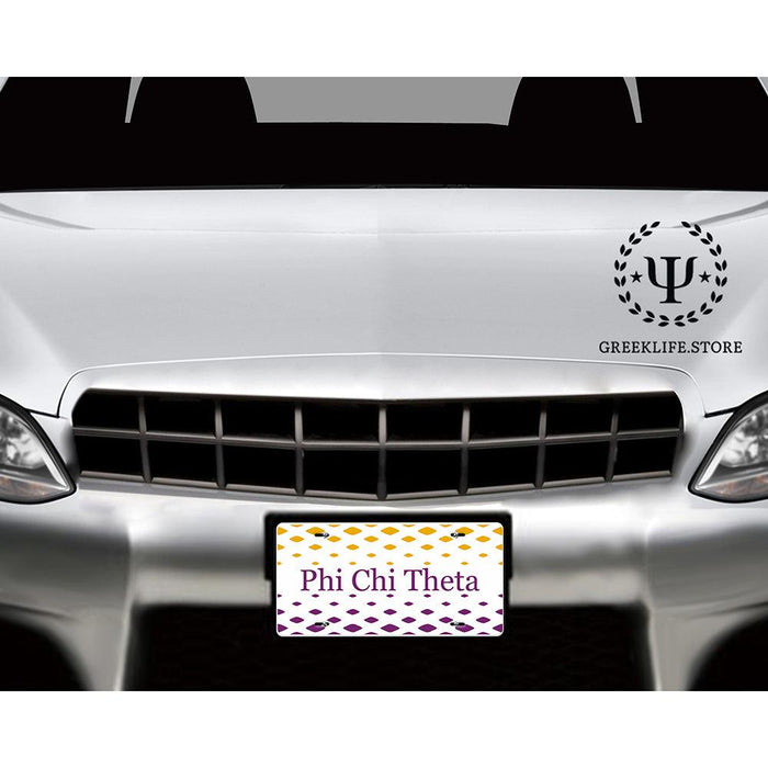 Phi Chi Theta Decorative License Plate