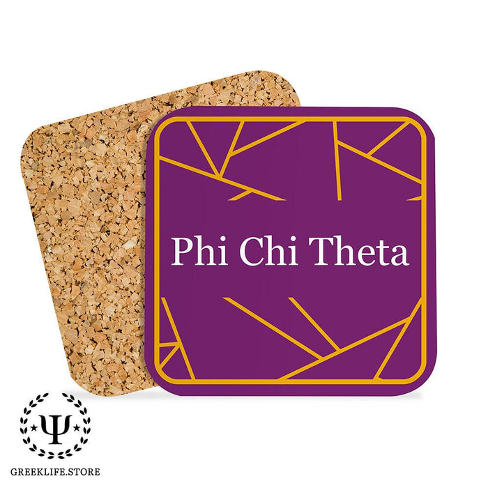 Phi Chi Theta Beverage Coasters Square (Set of 4)