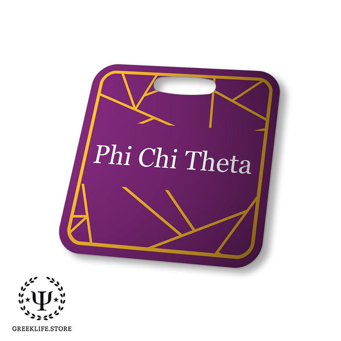 Phi Chi Theta Luggage Bag Tag (square)