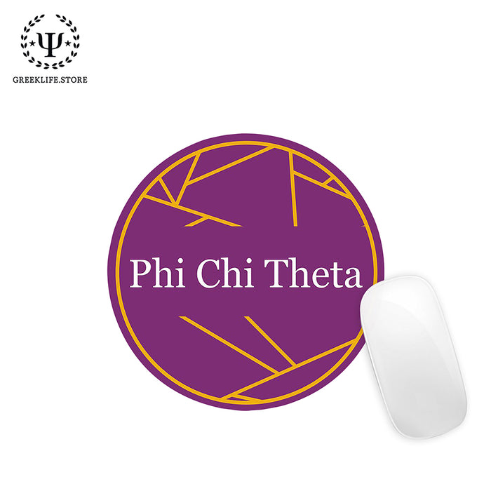Phi Chi Theta Mouse Pad Round