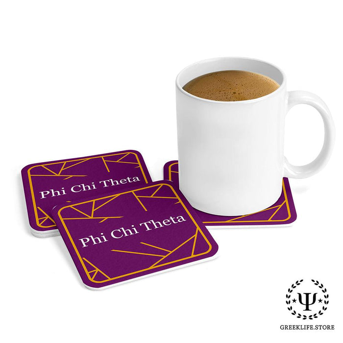 Phi Chi Theta Beverage Coasters Square (Set of 4)