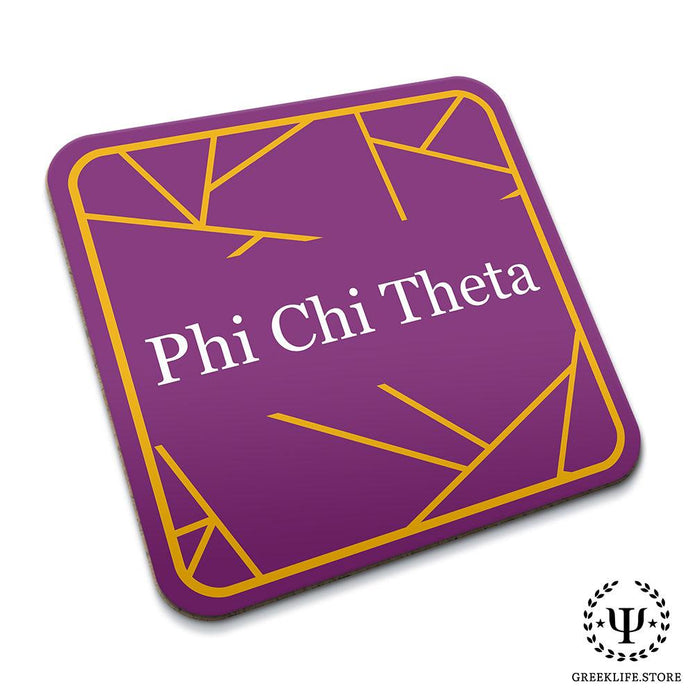 Phi Chi Theta Beverage Coasters Square (Set of 4)