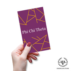 Phi Chi Theta Business Card Holder