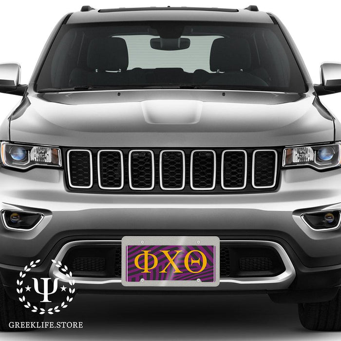 Phi Chi Theta Decorative License Plate