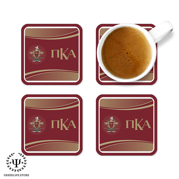 Pi Kappa Alpha Beverage Coasters Square (Set of 4)