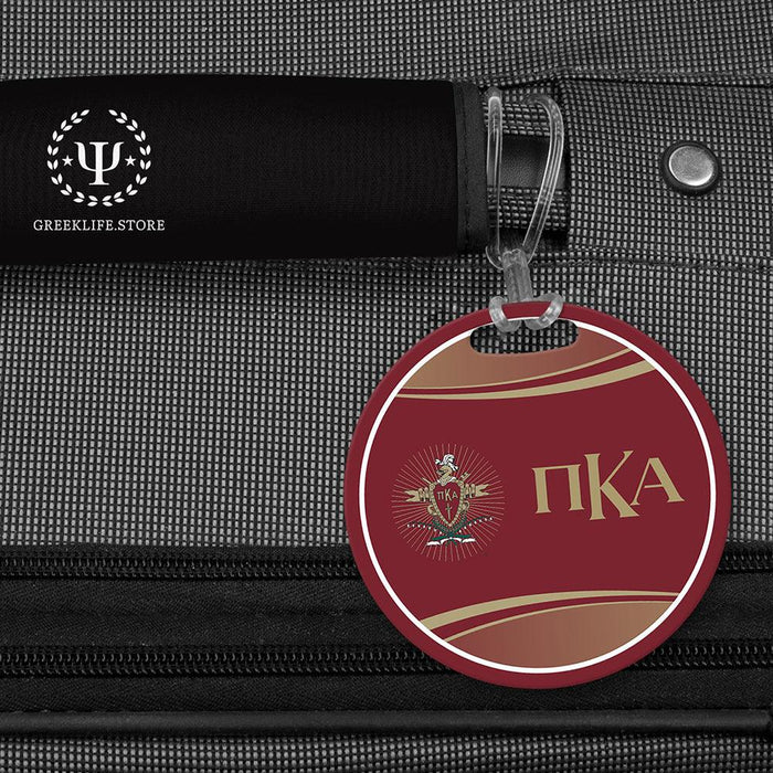 Pi Kappa Alpha Luggage Bag Tag (round)