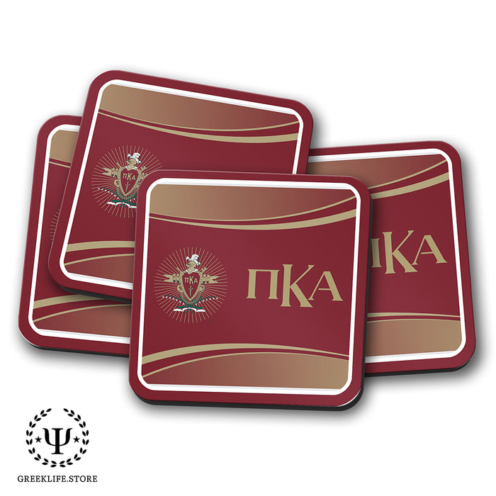 Pi Kappa Alpha Beverage Coasters Square (Set of 4)