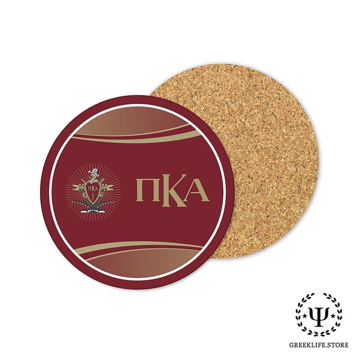 Pi Kappa Alpha Beverage coaster round (Set of 4)