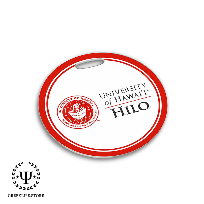 University of Hawaii HILO Luggage Bag Tag (round)