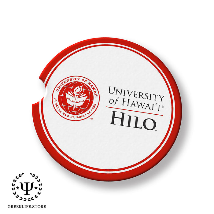 University of Hawaii HILO Car Cup Holder Coaster (Set of 2)