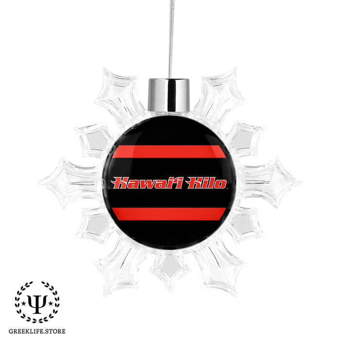 University of Hawaii HILO Christmas Ornament - Snowflake