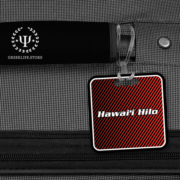 University of Hawaii HILO Luggage Bag Tag (square)