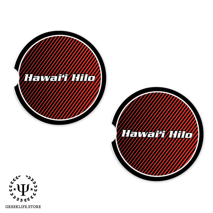 University of Hawaii HILO Car Cup Holder Coaster (Set of 2)