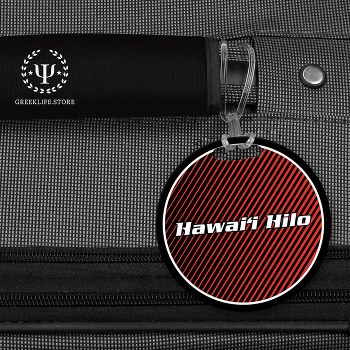 University of Hawaii HILO Luggage Bag Tag (round)